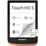 PocketBook e-Book Reader 'Touch HD 3' (deutsche Version) 16 GB Speicher, 15,24 cm (6 Zoll) E-Ink Carta Display - Spicy Copper
