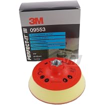 3M - D 125 mm Stützteller Klett 5/8 Zoll Gewinde weich 