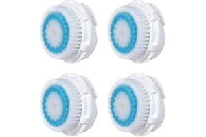 YOUKK Profonda dei pori Pulizia del Viso Testine di Ricambio per Mia 1, MIA2, MIA3 (aria), Smart Profile, ALPHA Fit, Pro, Plus e Radiance Cleansing Systems (Deep Pore Cleansing)