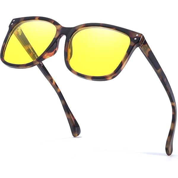TJUTR Occhiali Polarizzati Giorno E Notte Con Protezione UV – Visione Notturna Per Guidatori, Design Casual - 5