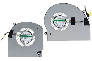segoo CPU+GPU Cooling Fan Replacement for Dell Alienware 17 R4 R5 P31E Series MG75090V1-C060-S9A MG75090V1-C070-S9A ALW17C 0K2PKV 04RFW1