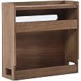 KIRIGEN Wifi Router Storage Box, Wooden Wireless Router Organizer Rack ...