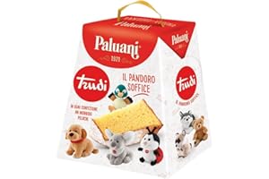 Paluani - Pandoro di Verona Sweet Collection, Abbinato con Peluche Trudi - 500g