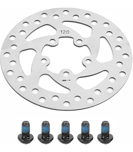 Vestigia® - Disque de frein 120 mm, plaquettes de frein de rechange pour scooter électrique Xiaomi Pro, Pro2 - Frein de roue arrière - Pièces de rechange pour scooter électrique Vestigia® - Disque de frein 120 mm, plaquettes de frein de rechange pour scooter électrique Xiaomi Pro, Pro2 - Frein de roue arrière - Pièces de rechange pour scooter électrique