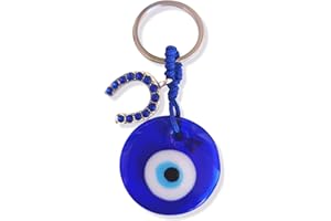 SabelAX - Llavero Ojo Turco - Amuleto Mal de Ojo - Amuletos de la Suerte y Proteccion - Llaveros Originales - Llaveros Mujer y Hombre - Llavero Coche, Casa Nueva