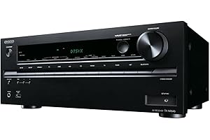 Onkyo TX-NR646 (B) Récepteur réseau AV 7.2 canaux (DTS: X compatible Dolby Atmos, 160 Watt, WiFi, Bluetooth, AirPlay, les services de musique, DLNA) noir