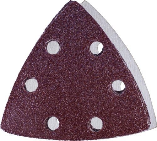 HERKULES M5370 Delta Velcro Red and White – for Sandpaper Assortment 24 Pieces – Size: 93 x 93 x 93 cm for Material/Features: Red For Wood – White Colour