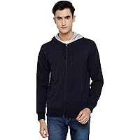 Alan Jones Clothing Men's Cotton Hooded Sweatshirt