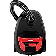 Ewbank EWVC0215B COMPACTCLEAN Bagged Cylinder Vacuum Cleaner, 700w Motor, Compact and Lightweight, HEPA 10 Filter Removes Dust and Allergens
