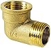 Produktbild Messing Winkel 90 Grad IG/AG - Größe: 3/4" (DN 20)