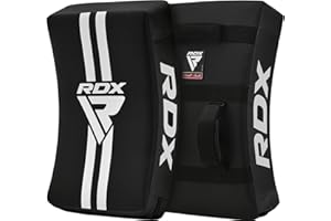 RDX Bouclier Frappe Pattes d'ours Boxe Thai Bouclier Courbe Coup Entraînement Paos Frappe Cible (Le Paquet Contient Une Seule Pièce)