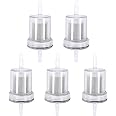 HouYeen 5Pcs Inline Oil Fuel Filter 4mm for Webasto Eberspacher Diesel Parking Heater Car Truck Bus Caravan Boat