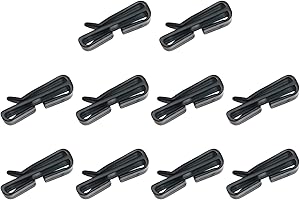 DONGKER Clip de conexión de cincha, 10 clips de plástico para mochila táctica para asegurar herramientas, accesorios, correas de casco