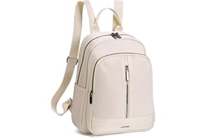 HOMIEE Backpack Women, Anti-Theft Rucksack Bag for Women, Lightweight Fashion Backpack School Bag Travel Backpack for Commuting Work Weekend Daily Valentine's Day