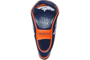 Team Golf NFL Hybrid Golf Club Headcover, Hook-and-Loop Closure, Velour lined for Extra Club Protection