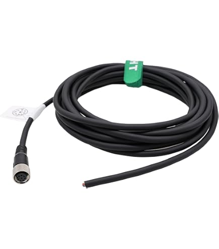 HangTon Sensor Actuator M12 A Coded 4 Pin Male Female Shield Cable