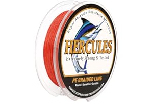 Hercules Braided Fishing Line 4 Strands 100m-2000m 6lb-100lb Super Strong PE Fishing Wire Multifilament Fishing Lines fo