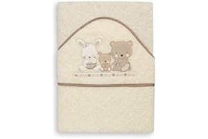 Interbaby Love - Capa de baño, 1 x 1 m, color beige
