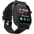 ShellBox Case Waterproof Apple Watch Case Series 6 / Series 5/4/SE 40mm, IP68 Certified Shockproof Impact Resistant Apple iWatch Full Body Protective Case with Built-in Screen Protector(Black)