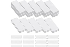 YOICN LTH Lot de 40 Tampons Muraux Autocollants en Silicone Transparent et Mousse EVA, Blanc Protection Murale Anti-Choc pour Tête de Lit, Canapé, Portes et Meubles