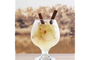 6x Misket 390ml Copas de Brandy - Larga Coñac Vino Puerto Whisky Balón Vasos para Beber Conjunto de Caja de Regalo - by LAV