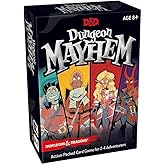Dungeons & Dragons: Dungeon Mayhem Card Game, Multicolor, 2.49 x 9.91 x 12.7 cm