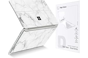 Digi-Tatoo Ultra Thin Protective Cover Skin Decal Sticker for 2023 Microsoft Surface Laptop Studio 2, Easy Apply, Anti-Scratch, Residue Free Vinyl Skin [Fresh Marble]