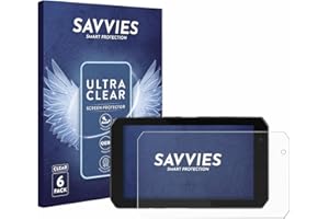 Savvies 6 Pack Screen Protector compatible with Chigee AIO-5 Play Protection Film Clear