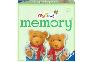 RAVENSBURGER VERLAG GMBH Ravensburger - 22376 - My first memory® Teddys, Merk- und Suchspiel mit extra großen Bildkarten in Teddyform für Kinder ab 2 Jahren