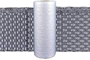 hzexun Gonfiabili Involucro Per Bolle Film Del Cuscino D'aria Per Imballaggio Per Il Trasporto Dell'imballaggio (40 * 32cm*300M)