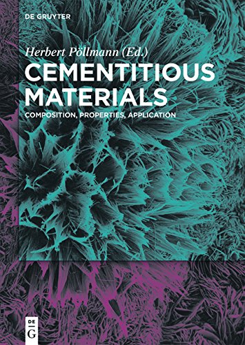 Preisvergleich Produktbild Cementitious Materials: Composition, Properties, Application