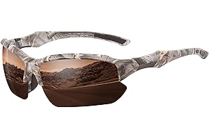 suoso Cycling Glasses Mens Womens-Sports Sunglasses-Mtb Glasses-Running Glasses-Bike Glasses-Polarised Sunglasses Men-Black Glasses For Outdoor