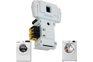 FIND A SPARE Door Release Lock Switch Replacement for Hoover & Candy Dynamic Next Washing Machines (Compatible with 49030389, 41046787, 41016789, 09201035, 41016879, 91201208)
