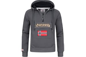 Geographical Norway - Felpa da Uomo Modello Gymclass Ass A 007