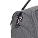 LCP Kids 668 Baby Changing Bag SYDNEY grey Diaper with carry handle, waterproof mat and universal fixing for strollers