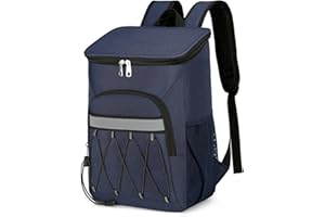 YDFYX 25L Zaino Termico Frigo,Borsa Termica Porta Pranzo,Borsa Frigo Isoterma per Alimenti Mantenere Caldo o Freddo per Picnic Escursionismo Campeggio Barbecue Campeggio Eventi Sportivi