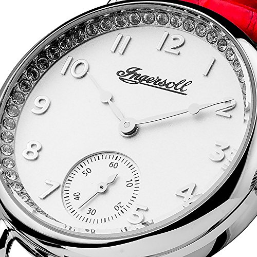 Ingersoll Damen Analog Quarz Uhr mit Leder Armband I03601