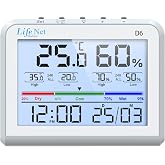 Life Net Medical Digital Thermometer Heat And Humidity Meter D6