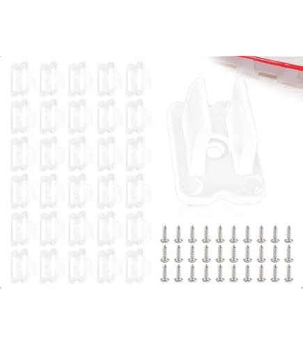 Bevestigingsclips voor led lichtslang | 25 stuks
