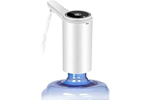 EASY SPEED Automatischer Wasserspender, USB-Ladeverteiler, abnehmbar und bequem für den Einsatz in Mineralwasser, tragbar für Flaschen mit 5,8,10,12,13 und 20 Litern