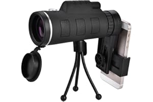 Nimoa Smartphone Camera Lens Kit Handy Teleobjektiv - Teleobjektiv FüR Smartphone 40-fache Vergrößerung Klare Sicht ohne Verzerrung - Teleobjektiv mit Stativ