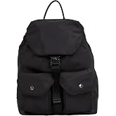 Calvin Klein SPEED CLIP UT FLAP BACKPACK35 NY Erkek Sırt &Ccedil;antası, Siyah, Tek Beden