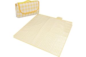 coldchill Manta de pícnic, alfombra de playa, manta de picnic para interiores y exteriores, 80 x 80 pulgadas, a prueba de arena, impermeable, alfombrilla más grande para playa, viajes, camping,