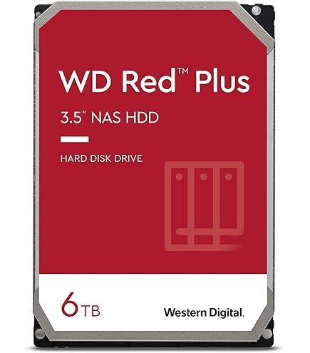 WD Red Plus 6TB NAS HDD 3.5インチ 6TB WD Red Plus Internal NAS HDD 3.5