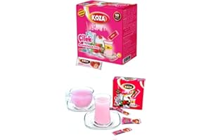 KOZA Erdbeere Instant Getränkepulver Stick einzeln Verpackt 50er Pack | Pulver für Heiß oder Kalt Getränk | Türkischer Tee | Ice Tea Pulver | Eistee | Früchtetee | Cay | Teepulver