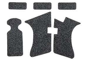 HWZ 2 Set Non-Slip Rubber Texture Grip Wrap Tape Glove for G17 19 20 21 22 25 26 27 32 33 38 43 Holster 9mm Pistol Accessories