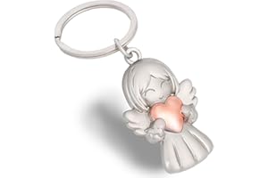 GZXYA Porte-clés Ange Gardien Étoile Pendentif Porte-Bonheur pour Examens ou Voiture Suspendue pour Femmes Petite Amie Collègues