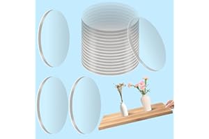 Maxqzin 50 Pcs Double Sided Sticly Dots, Sticky Tack Extra Large 1.18 In Round No Damage Heavy Duty Museum Putty Clear Removable for Arts & Crafts Hanging Posters Fixed Picture Decor