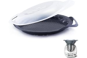 TRAWOLF Coperchio Varoma e pirofila in silicone per Vorwerk Bimby TM5 TM6 TM31 Attacco per cottura a vapore
