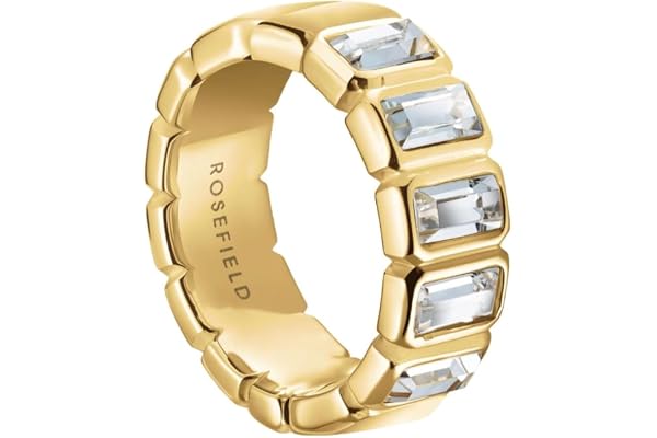 Rosefield dam smycken Octagon ring storlek 54 – JRIO54G-J1137